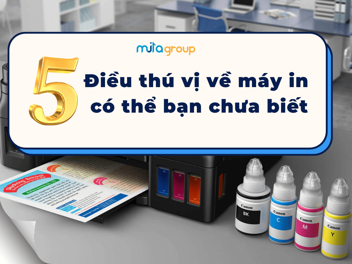 5 điều thú vị về máy in có thể bạn chưa biết