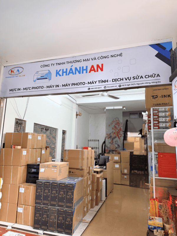 HỆ THỐNG CÁC ĐẠI LÝ PHÂN PHỐI MỰC IN MITA TẠI HÀ NỘI - Công Ty TNHH TM & CN Khánh An