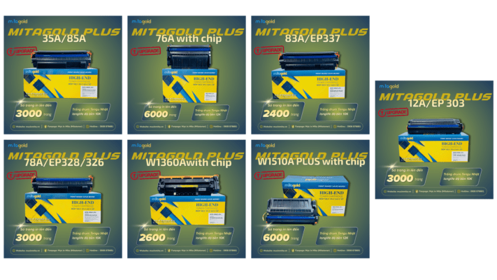 Mực in Mita Gold Plus 2026 