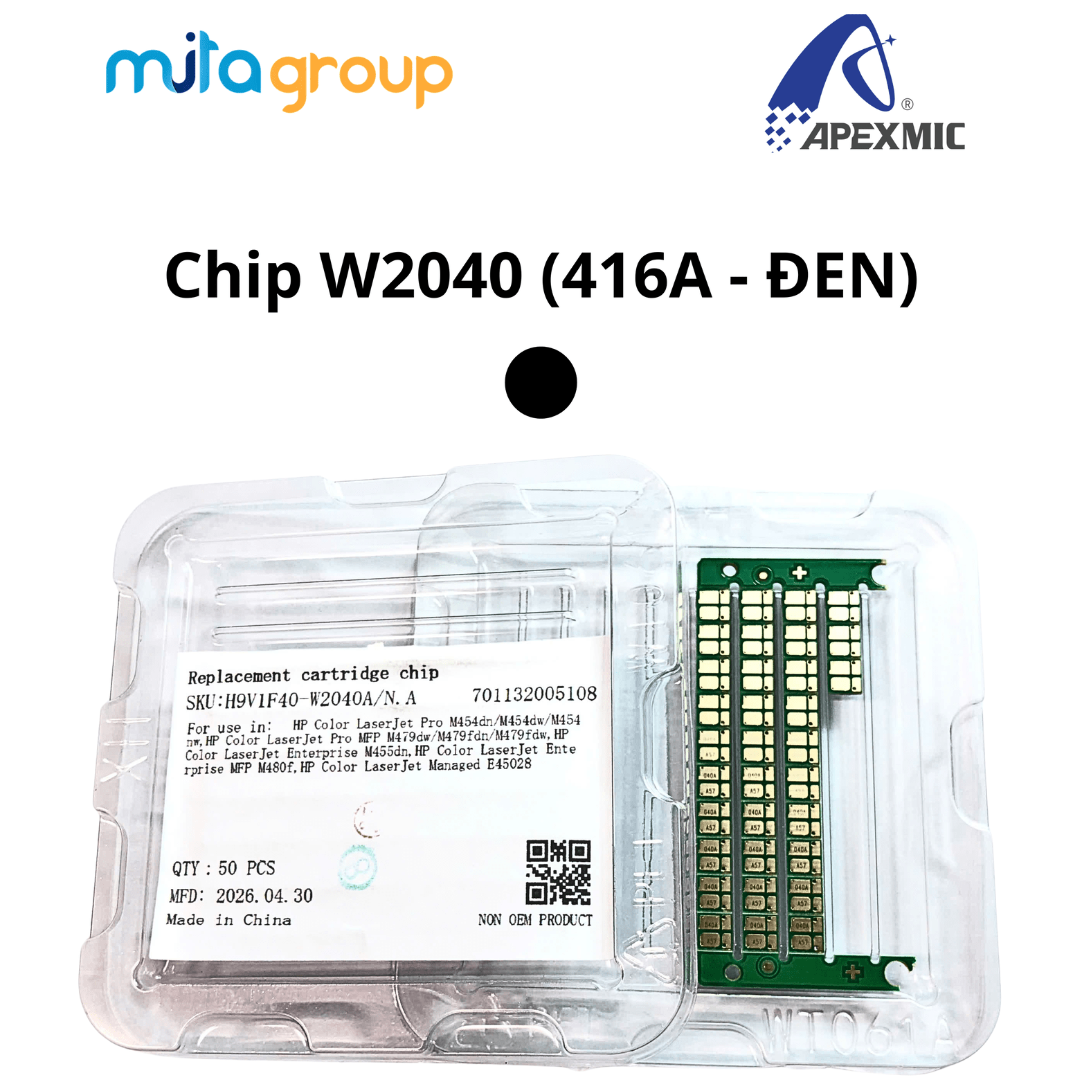 Chip Mực W2040 ( 416A )