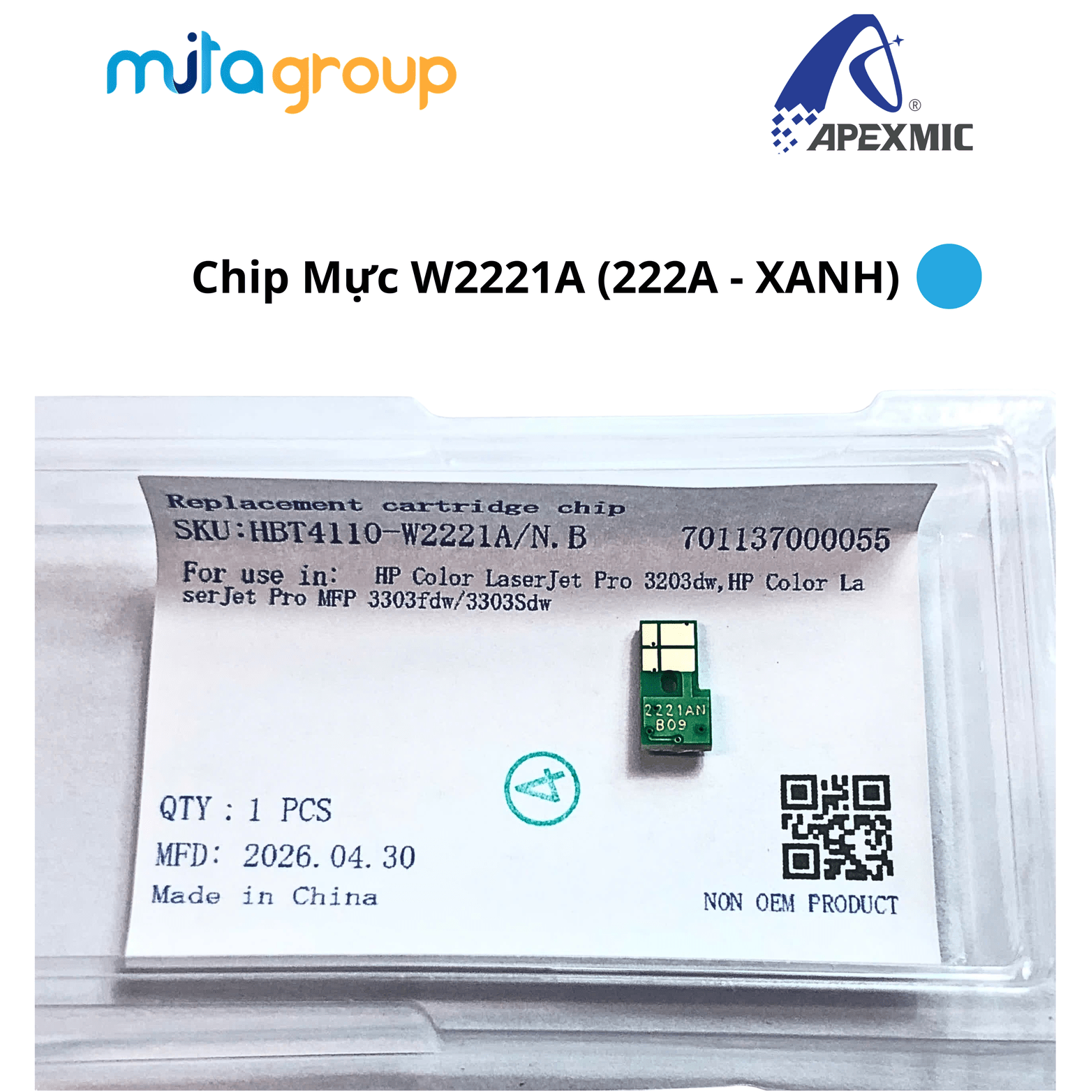 CHIP MỰC 222A