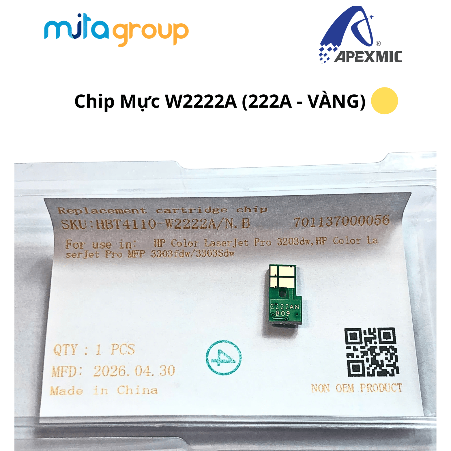CHIP MỰC 222A
