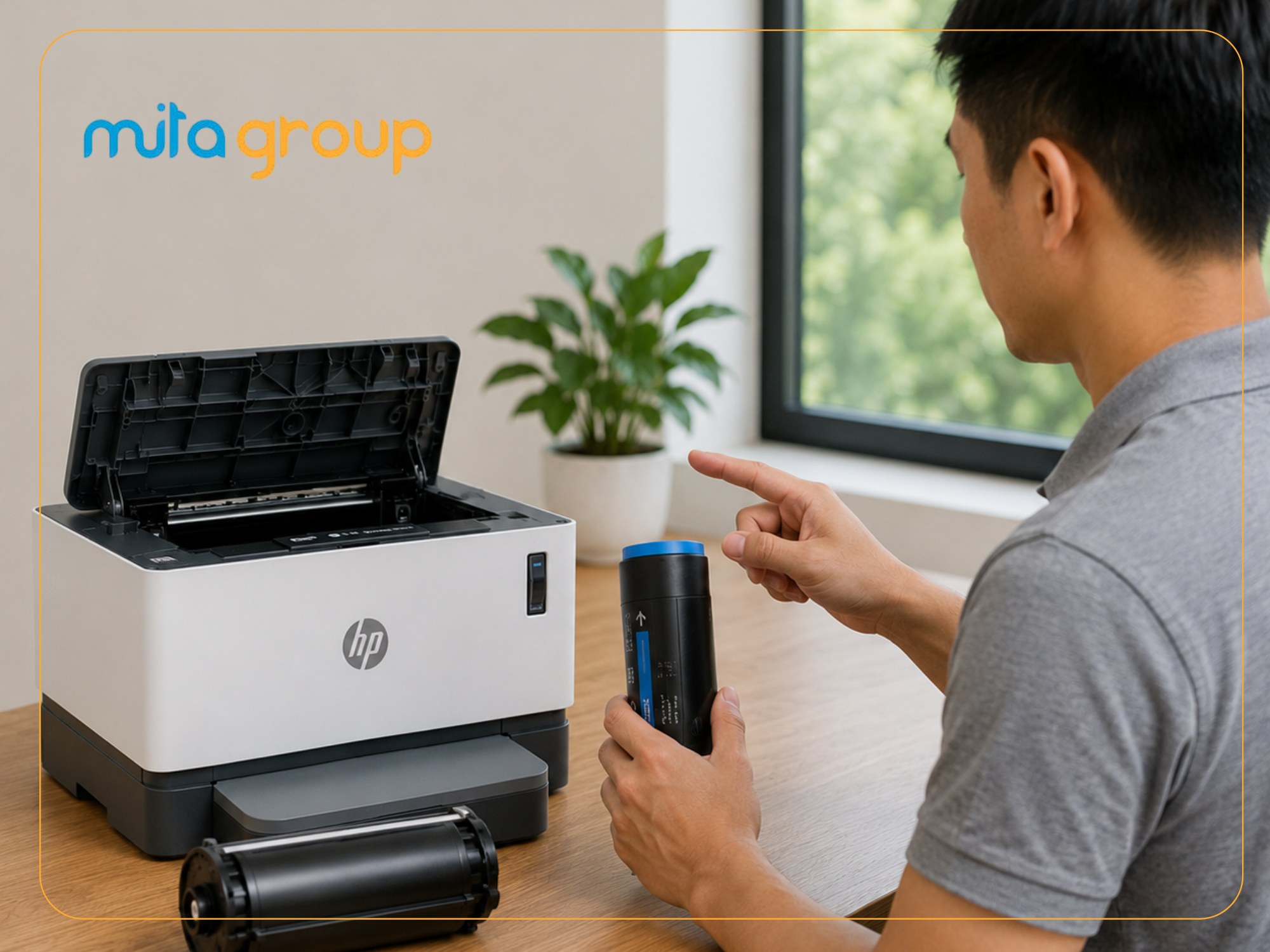 Những lưu ý khi thay mực máy in HP Neverstop Laser 1000W