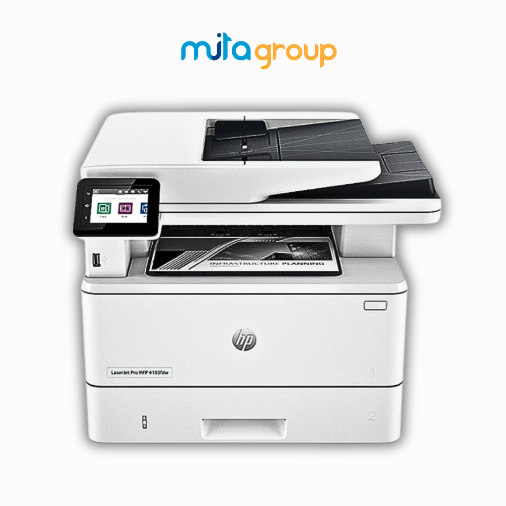 Máy in đa chức năng HP LaserJet Pro MFP 4103fdn in scan copy fax tốc độ 40 trang phút