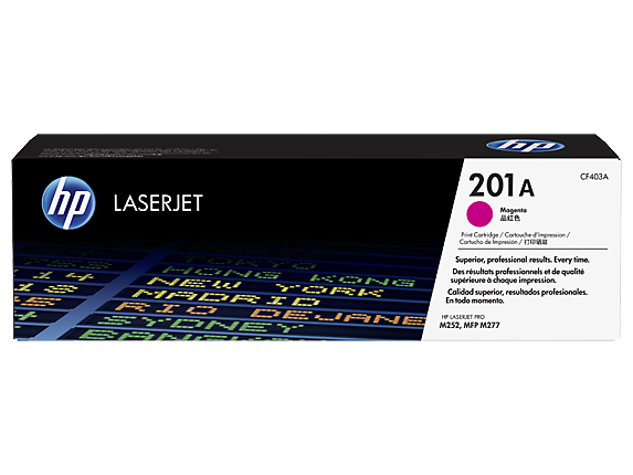 Mực In Laser màu đỏ HP 201A Magenta Original LaserJet Toner Cartridge (CF403A)