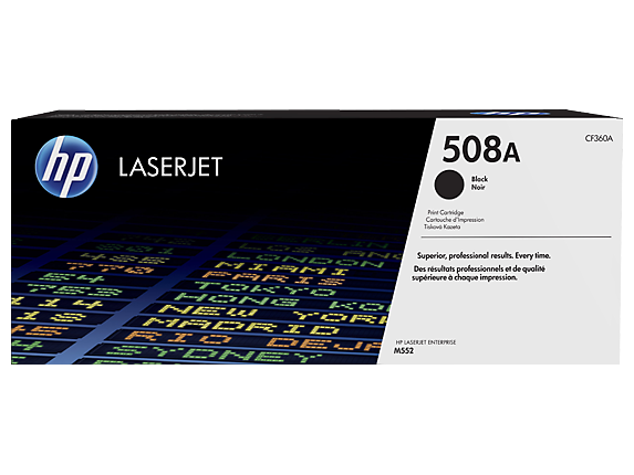 Mực In HP 508A Black Original LaserJet Toner Cartridge (CF360A)