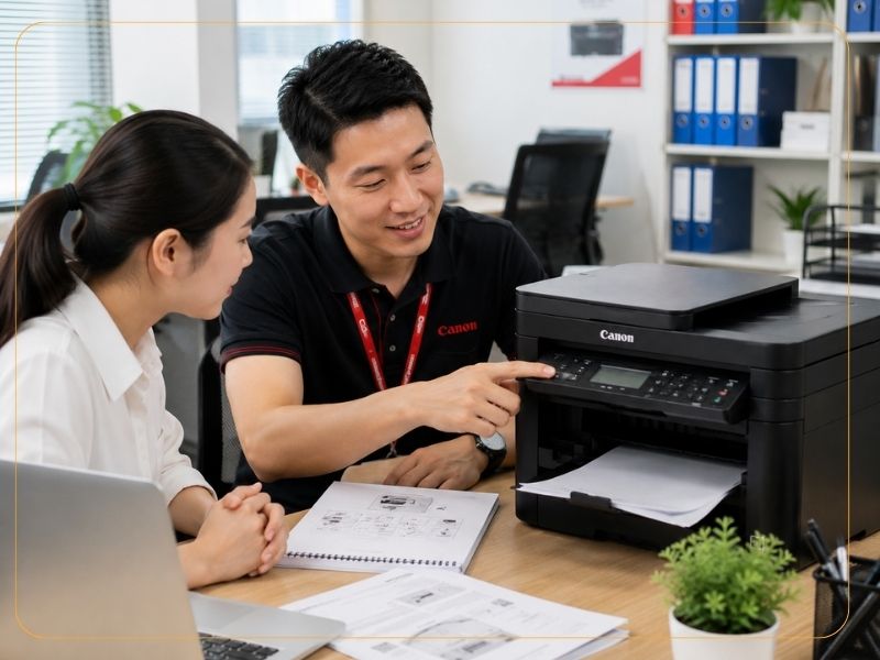 Máy in Canon MF217W có những tính năng nổi bật nào?