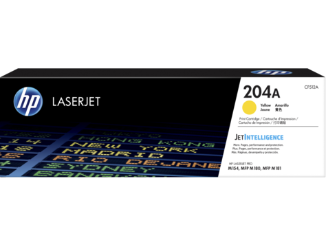 Mực In HP 204A Yellow Original LaserJet Toner Cartridge (CF512A)