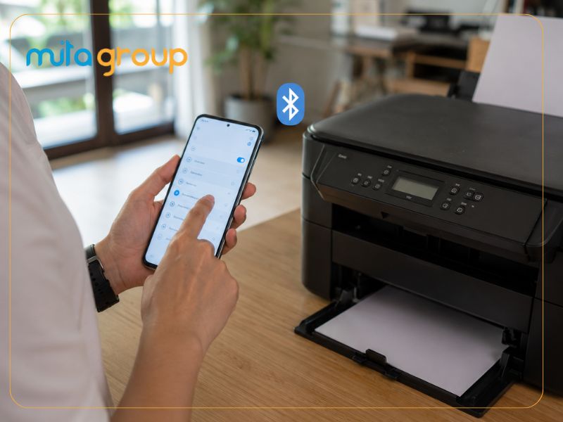 Cách kết nối máy in với điện thoại Samsung bằng Bluetooth