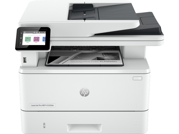 Máy in đa năng HP LaserJet Pro MFP 4103fdn - 2Z628A