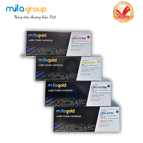 Hộp Mực Mitagold CRG-075 BK/C/Y/M