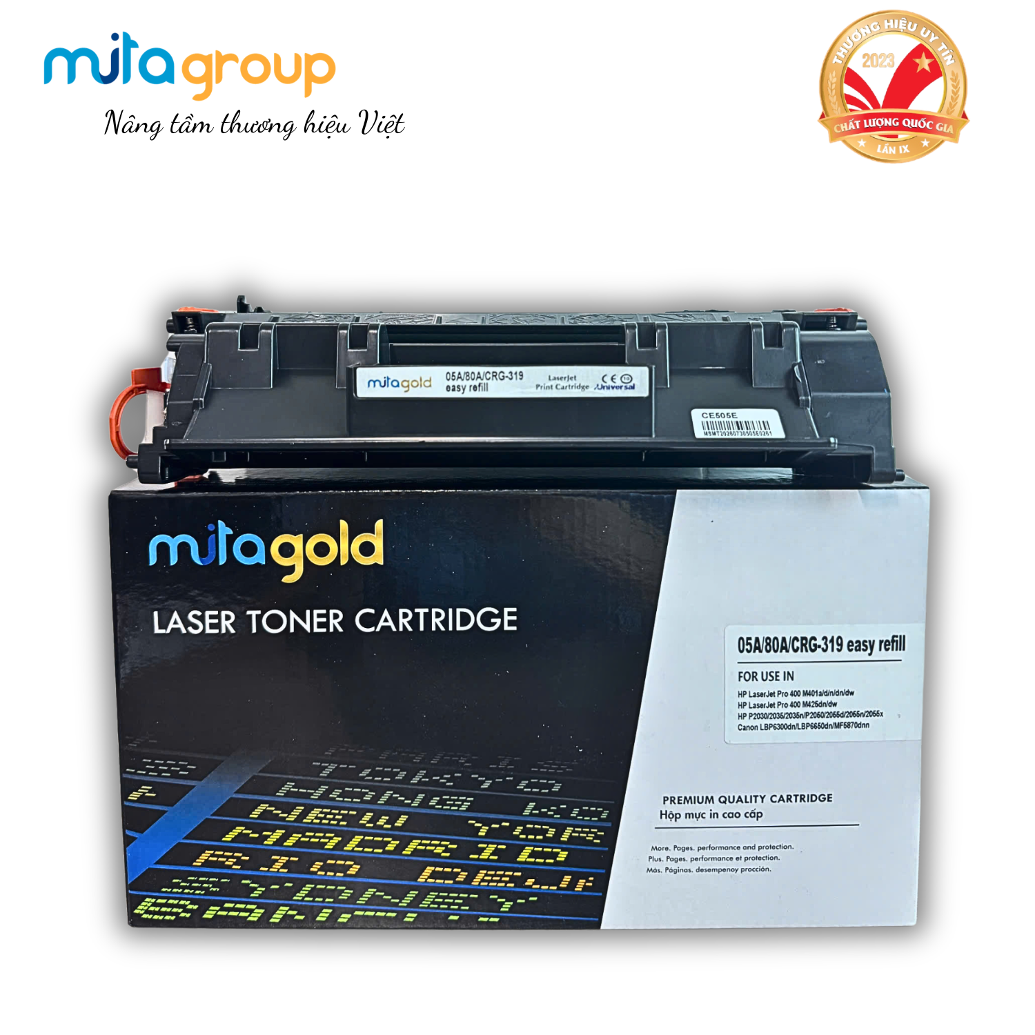 Hộp Mực Mitagold 05A/80A/CRG319