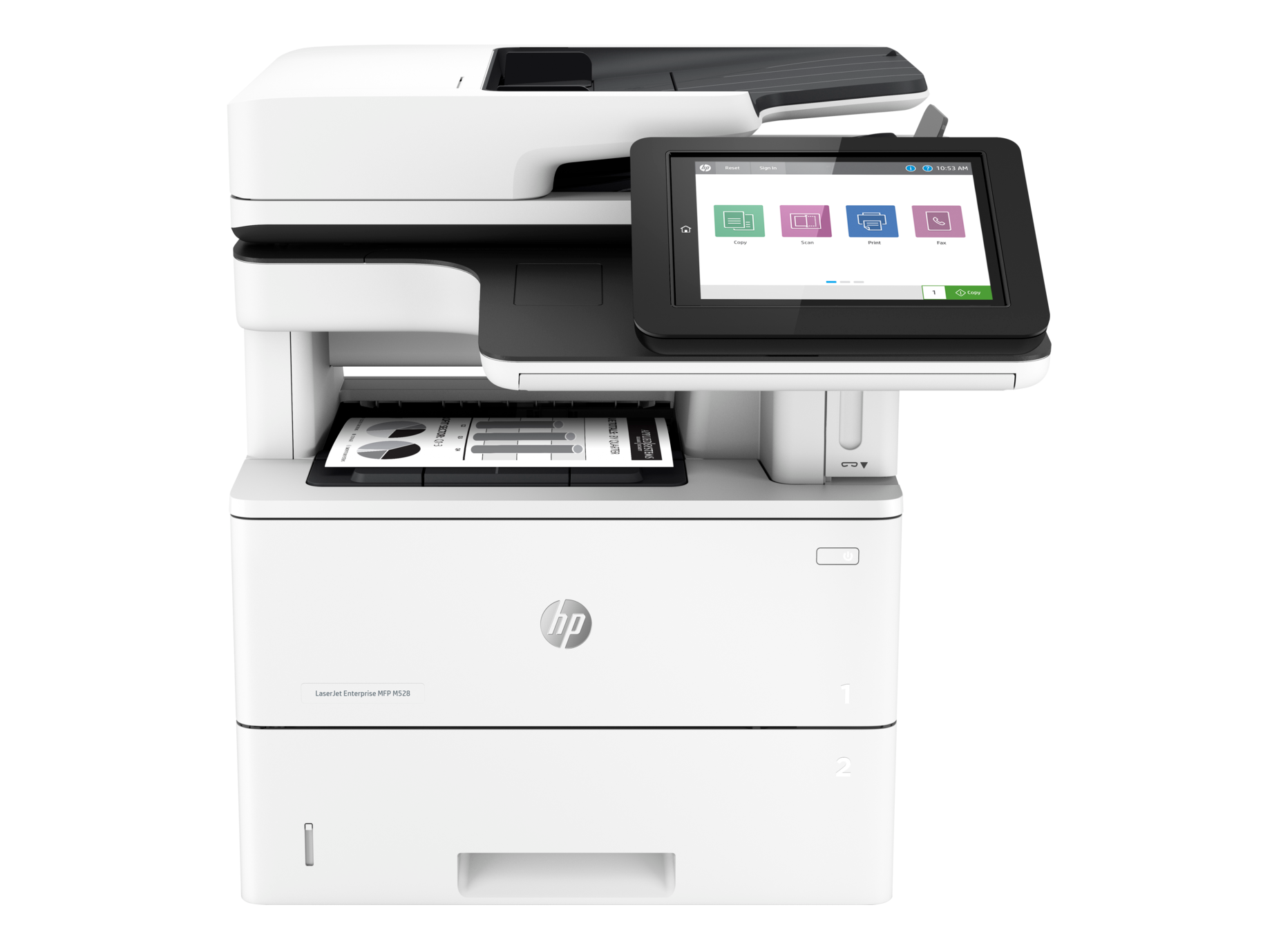 Máy in HP LaserJet Enterprise MFP M528f (1PV65A)