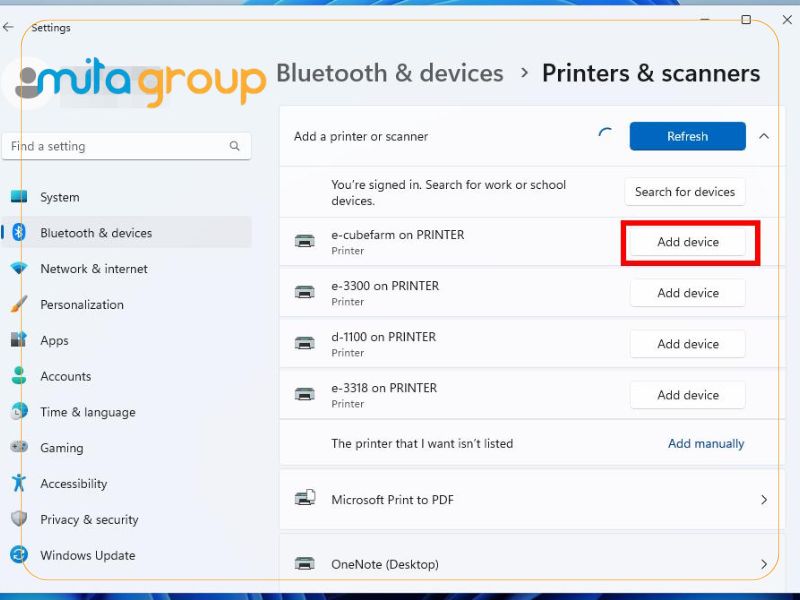 Kết nối qua WiFi
