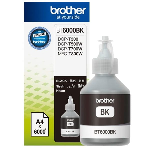Mực in Brother BT6000Bk