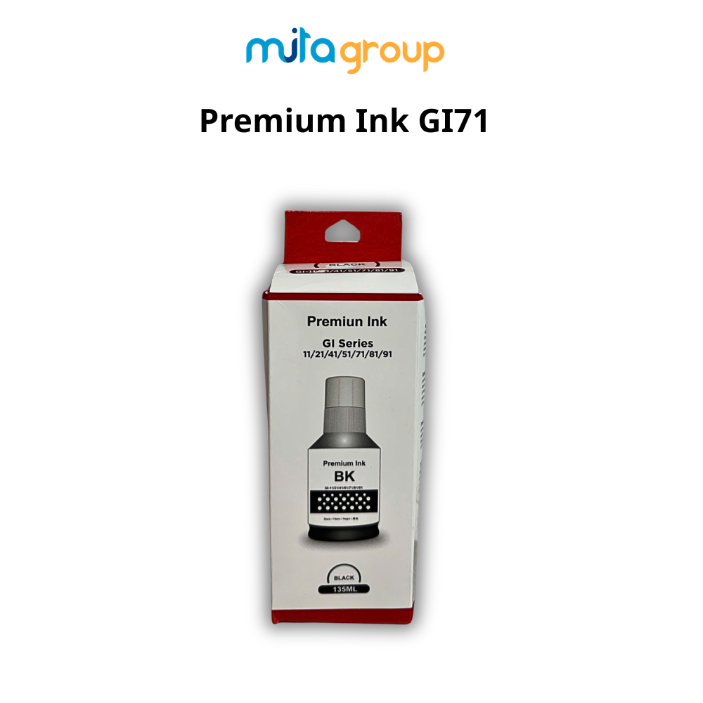 CN GI71 Dye Ink BK/C/M/Y