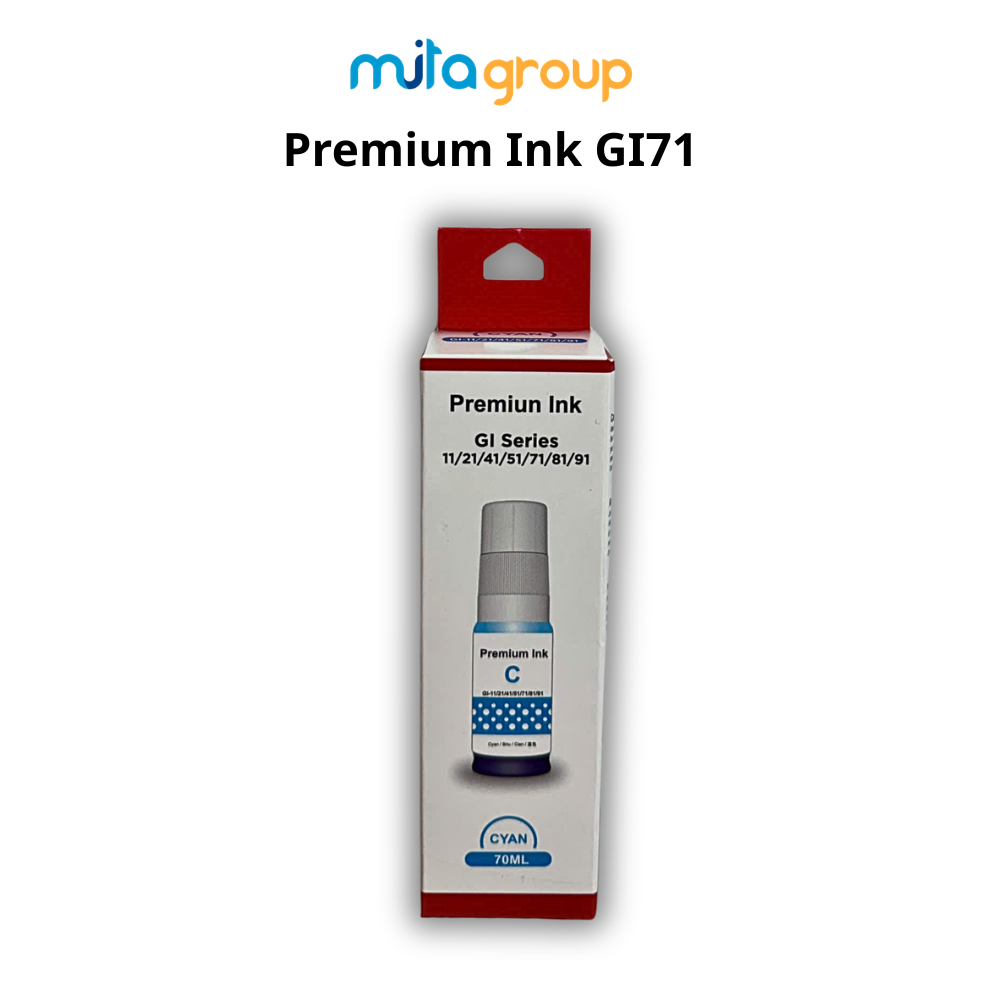 CN GI71 Dye Ink BK/C/M/Y