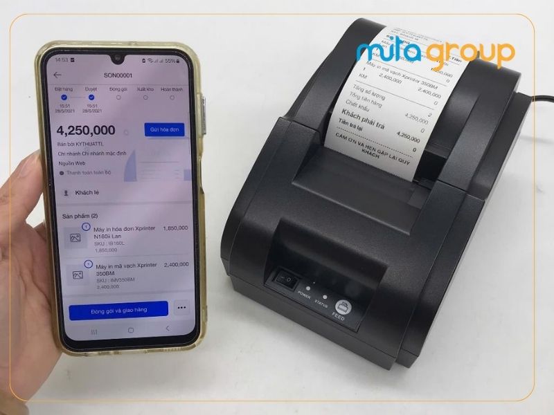 Chuẩn bị trước khi kết nối máy in KiotViet với điện thoại