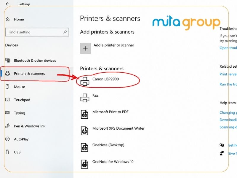 Cách khắc phục lỗi máy in Canon 2900 không in được trên Windows 10 và Windows 11