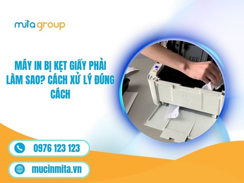 Máy In Bị Kẹt Giấy Phải Làm Sao? Cách Xử Lý Đúng Cách