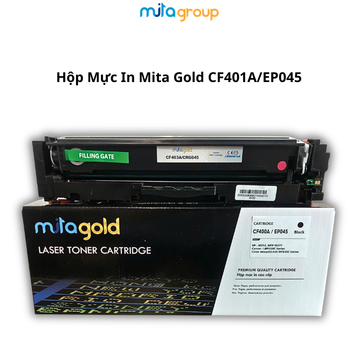 Hộp Mực In Mitagold CF401A/EP045