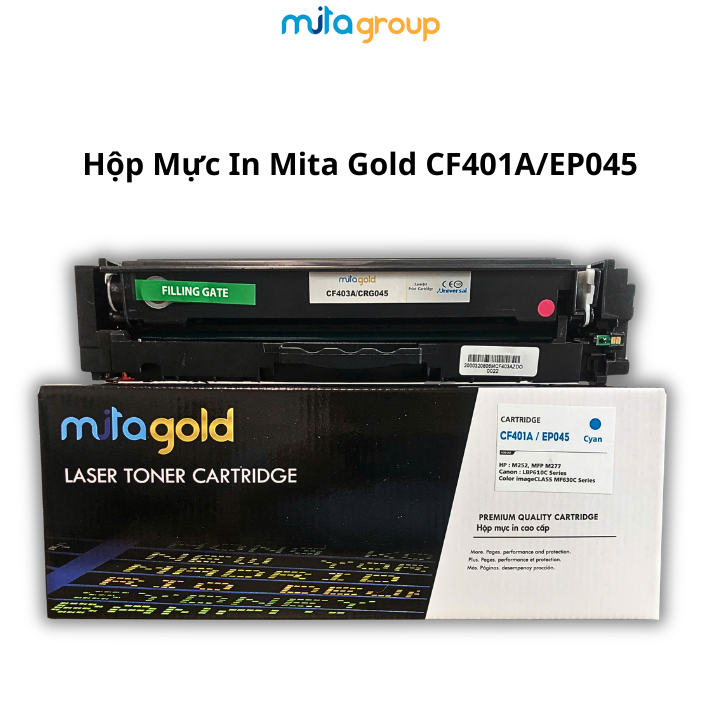 Hộp Mực In Mitagold CF401A/EP045