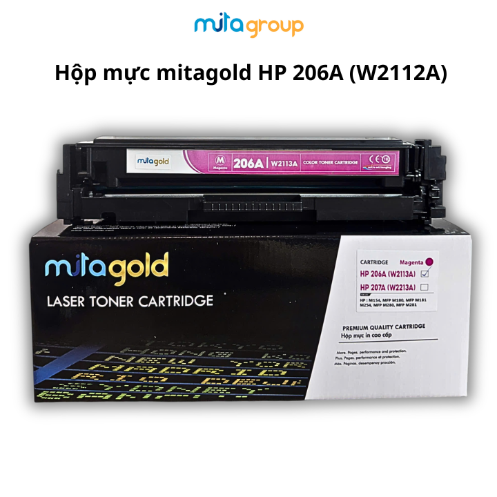 Hộp Mực Mitagold HP 206A (W2112A)