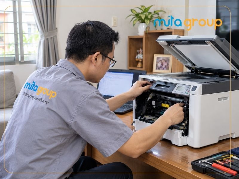 Cách cung cấp thông tin cho Mitagroup để được tư vấn sửa máy in