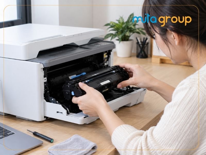 Cách xử lý máy in bị kẹt giấy HP nhanh tại nhà