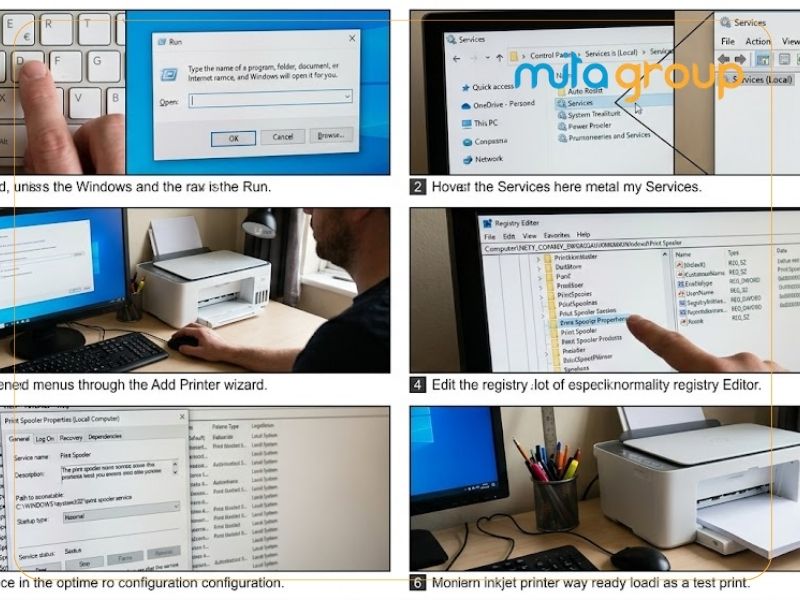 4 bước khắc phục máy in bị lỗi no printers installed nhanh nhất