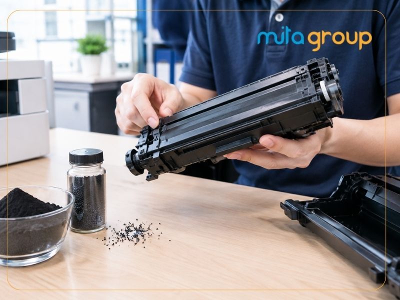 Bản chất thực sự của toner và hộp mực máy in laser là gì