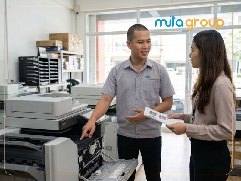 Những điều khách hàng có thể nhận được khi sửa máy in tại Mitagroup