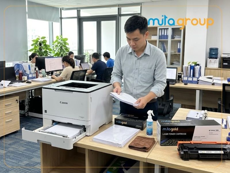 Cách hạn chế lỗi kẹt giấy trên máy in Canon
