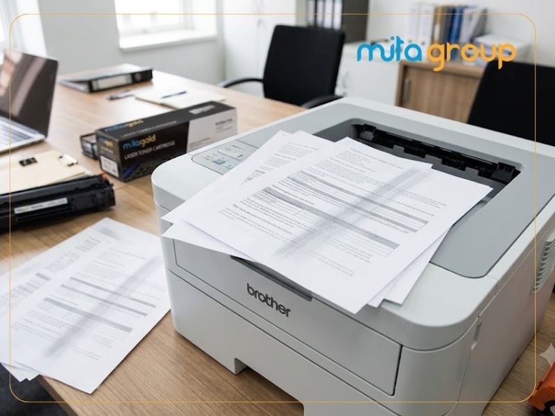 Máy in bị mờ có những dấu hiệu nào?