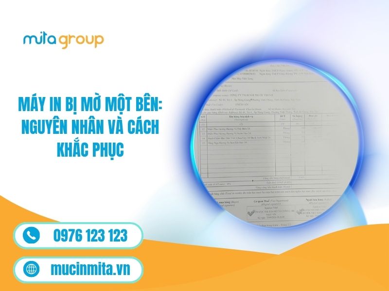 Máy In Bị Mờ Sau Khi Đổ Mực Phải Làm Sao? Cách Xử Lý Hiệu Quả