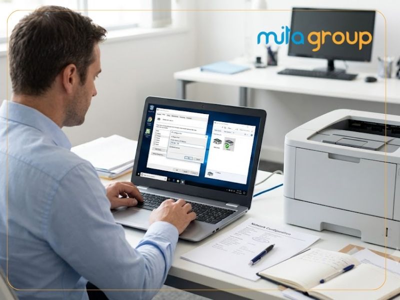 Cách khắc phục máy in bị nhảy IP hiệu quả