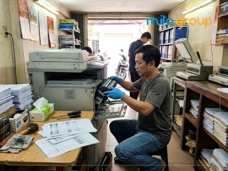 Cách khắc phục tình trạng máy in bị sọc ngang chuẩn kỹ thuật tại chỗ